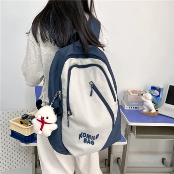 Лаконичный нейлоновый женский рюкзак, Новый модный рюкзак для женщин, милая школьная сумка для девочки, повседневный рюкзак для путешествий для женщин  5