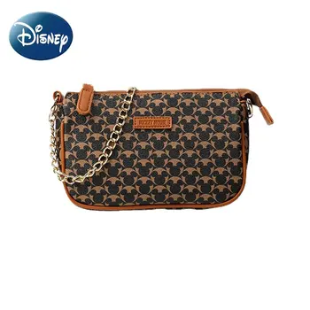 Женская сумка Disney для женщин и девочек, роскошная дизайнерская сумка через плечо, кошелек с Микки Маусом, портативная модная Бесплатная доставка  3