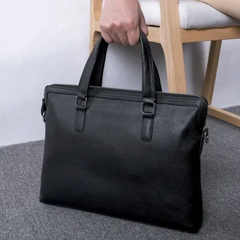 AETOO, мужской повседневный портфель в стиле кросса для поездок на работу, кожаная сумка на одно плечо, новая сумка через плечо, рюкзак из мягкой воловьей кожи  5