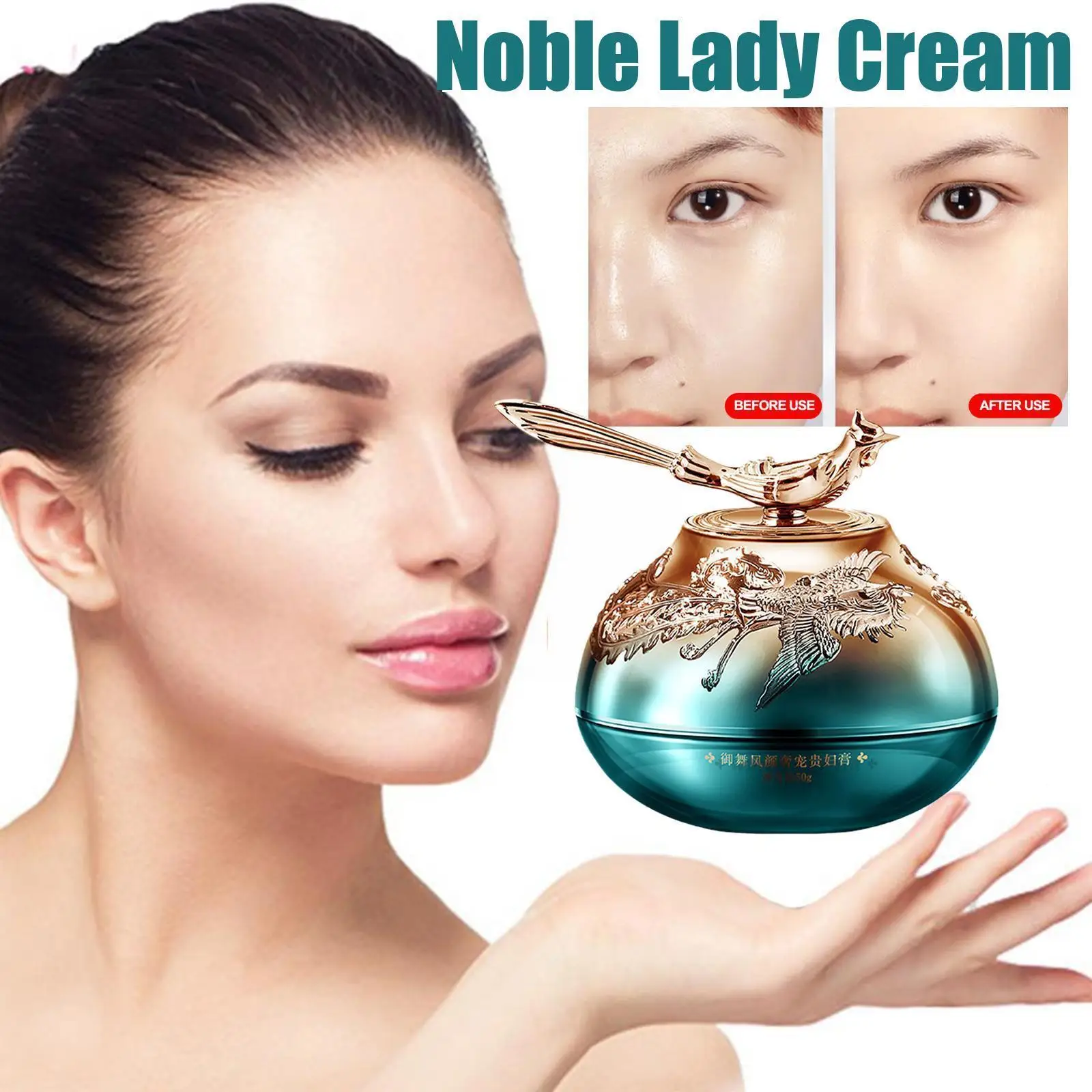 Роскошный Благородный Женский Крем Fairy Pearl Cream Lazy Repair Отбеливающий Кожу Увлажняющий Дневной Крем Для Лица, Глубоко Питающий Кожу Ca G6O1