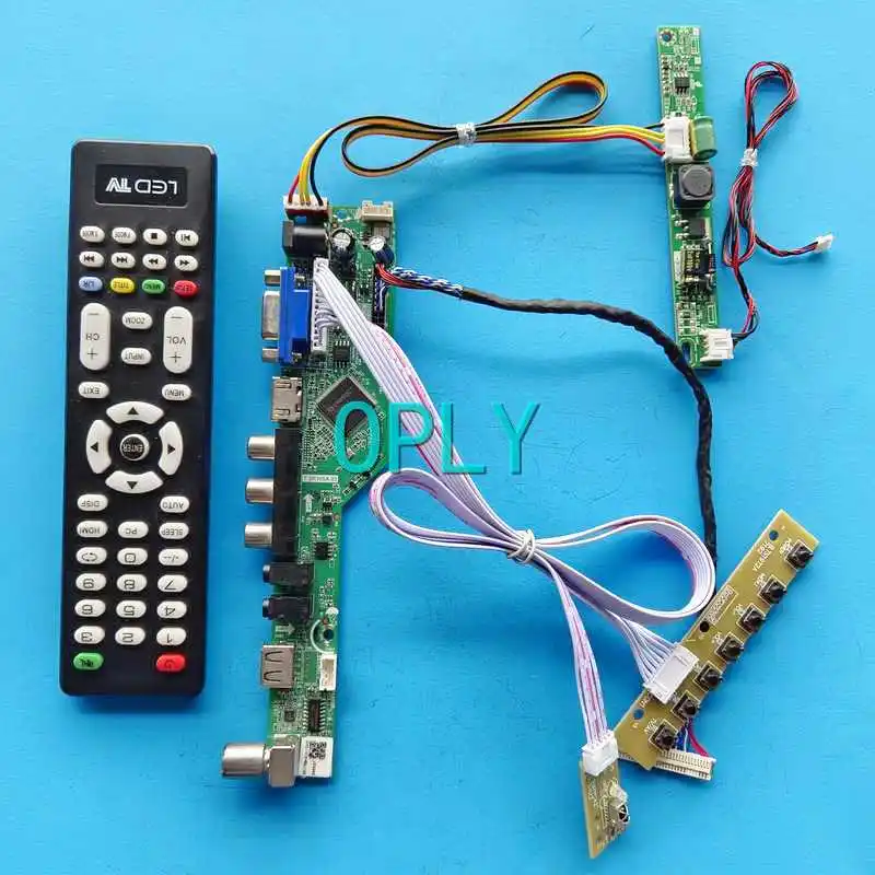 Панель монитора Плата аналогового ТВ-контроллера для LTM230HP06 LTM230HT05 DIY Kit, Совместимый с HDMI 23 