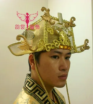 Древнекитайская шляпа богатого мужчины YuanWaiYe Hat  5