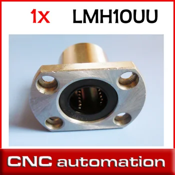 LMH10UU LMT10UU Подшипники линейного перемещения с овальным фланцем 10x19x29 мм для направляющей рельса 10 мм  0