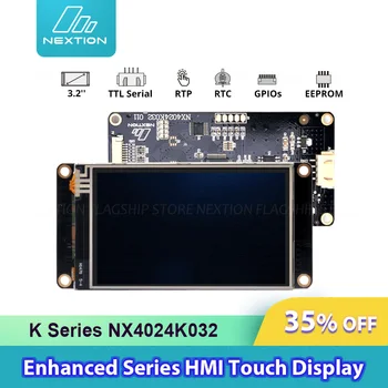 Nextion NX4024K032 3,2 ”Усовершенствованная серия Интеллектуальных сенсорных дисплеев HMI Со встроенной поддержкой RTC, Панель модуля GPIO TFT LCD  3