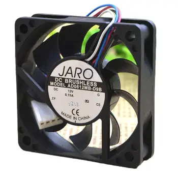 Бесшумный Вентилятор охлаждения Jaro AD0612MB-D9B 12V 0.15a 6010 6 см  1