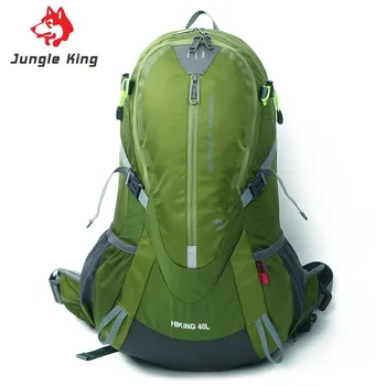 Jungle King 2017, новая походная нейлоновая водонепроницаемая профессиональная сумка для альпинизма, 40л, спортивный рюкзак на открытом воздухе + дождевик 1,3 кг  5