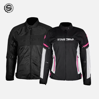 Мотоциклетная куртка SFK Ce, бронезащита, светоотражающая гоночная куртка, летняя и зимняя съемная хлопковая подкладка, аксессуары для мотокросса  5