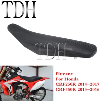 Черная Мотоциклетная Мягкая Подушка Dirt Pit Bike Поролоновое Сиденье Седло Для Honda CRF250R CRF450R CRF 250 450 R 2013-2017  5