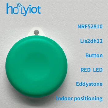 Радиомаяк Holyiot nRF52810 с 3-осевым датчиком акселерометра BLE 5.0 Bluetooth с низким энергопотреблением, модуль eddystone ibeacon  10