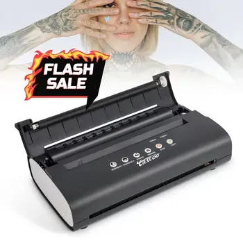 Новый Трафарет для татуировки Термотрансферный принтер Копировальная машина Легкий вес 1,2 кг Поддержка бумаги формата А4 Малый размер: 28,7x16,5x13 см MT200  5