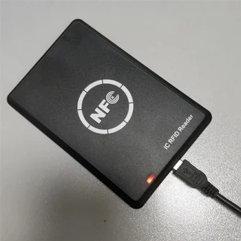RFID Копировальный аппарат Дубликатор Брелок NFC Считыватель смарт-карт Писатель 13,56 МГц Зашифрованный Программатор USB UID EM4305 Копия Бирки для карт  10