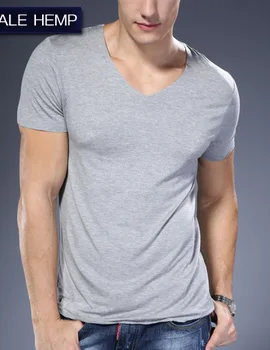 Весенне-летняя новая мужская футболка с отворотом и короткими рукавами в 2197 мест  10