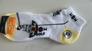 3 пары женских носков для гольфа Женские носки для гольфа Хлопчатобумажные носки с толстым полотенцем Снизу  5