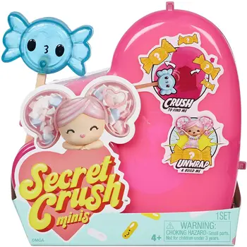 Оригинальные Мини-куклы-сюрпризы Secret Crush Minis в конфетной тематике, модный набор кукол, подарок на день рождения для девочки, кукла-сюрприз, детские игрушки  5