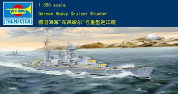 Trumpeter 1/350 05346 Немецкий тяжелый крейсер 
