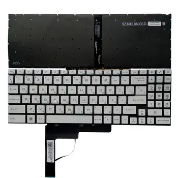Новая американская клавиатура для MSI Katana GF66 GF76 11SC 11UE 11UD 11UC, Bravo 15 B5DD, Sword 15 17 A11SC A11UG A11UE A11UC A11UD Красная задняя  5
