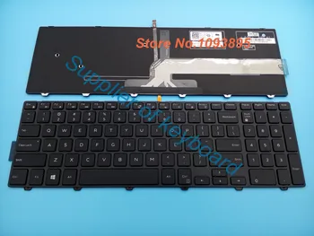 Новинка для ноутбука Dell PK1313G1B00 NSK-LR0BC 01 1D, английская клавиатура с подсветкой  5