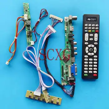Плата контроллера аналогового ТВ с ЖК-экраном для LM185WH2 M185XTN01 M185XW01 1366*768 18,5 