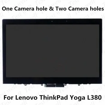 Оригинальный НОВЫЙ 02DA313 Для Lenovo Thinkpad L380 Yoga 20M7 20M8 FHD 1920X1080 ЖК светодиодный сенсорный экран Дигитайзер в Сборе с Рамкой  2