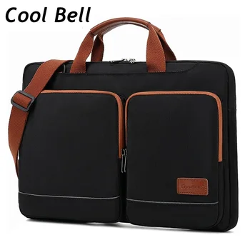 Бренд Cool Bell Сумка-мессенджер для ноутбука, 15,6-дюймовая водонепроницаемая компьютерная сумка на плечо, ударопрочный чехол для ноутбука, прямая поставка 2118  5