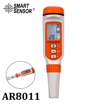 AR8011 Профессиональный цифровой измеритель качества воды Анализатор проводимости Общего количества растворенных твердых веществ TDS COND TEMP Тестер температуры  10