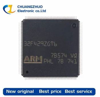 1шт Новый оригинальный STM32F429ZGT6 1 МБ ARM Cortex-M4 180 МГц 114 Блоков микроконтроллера LQFP-144 (20x20)  5