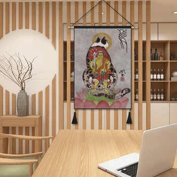 Японская татуировка самурая, Плакат с котом для гостиной, украшение дома, картина на холсте, настенные художественные картины, принты  10
