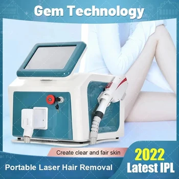 Новейшее 2023 сапфировое IPL профессиональное лазерное оборудование для удаления волос портативным лазером для волос на всем теле  4