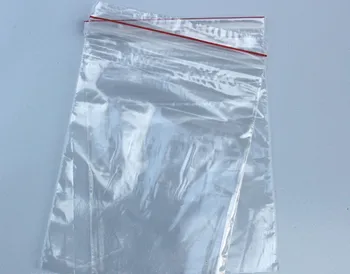 500ШТ 9x13 см Прозрачный Дорожный пластиковый пакет Подарочная упаковка Сумка Для ожерелья/ювелирных изделий Маленькие Прозрачные Самоуплотняющиеся сумки Pe Diy  4