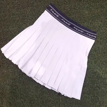 Женская плиссированная теннисная юбка с высокой талией для девочек, Школьные юбки для Фигуристов Трапециевидной формы с шортами на подкладке  10