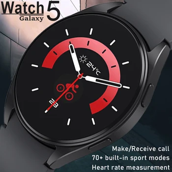 2023 Новые Женские Смарт-часы Для Samsung Galaxy Watch 5 С Голосовым Вызовом IP67, Водонепроницаемые Мужские Умные часы с Пользовательским Циферблатом Для Android IOS  10