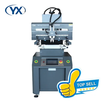 YX3250 Полноразмерный SMD-принтер SMT для трафаретной печати, Шелкография и печатная плата, Полуавтоматическая печатная машина для паяльной пасты на печатных платах  4