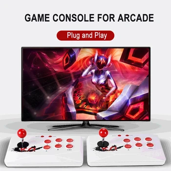 Портативная игровая консоль для аркадных игр с более чем 2000 играми, Видеоигровый плеер для телевизора/ПК/ монитора, игровые джойстики, контроллер  10