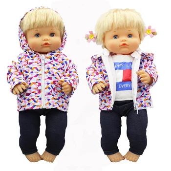 Сетчатый пуховик, одежда для куклы, 42 см, кукла Nenuco, Аксессуары для куклы Nenuco y su Hermanita  10