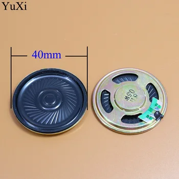 YuXi New 8 ohm 0.5W Рупорный динамик диаметром 40 мм 4 см 8R 0.5 W Маленький громкоговоритель Оптом электронный  10