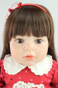 реалистичная кукла-реборн для малышей, мягкая силиконовая виниловая кукла, настоящее нежное прикосновение, 28 дюймов  10