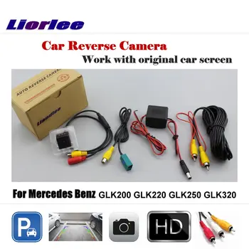 Для Mercedes Benz GLK200 GLK220 GLK250 GLK320 Автомобильная камера заднего вида Оригинальный экран/HD CCD Резервная парковочная камера  10