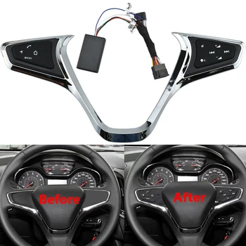 Для Chevy Для Chevrolet Cruze 2015-2018 Многофункциональная Кнопка Круиз-контроля на рулевом колесе, переключатель Круиз-контроля Bluetooth, аудио  10