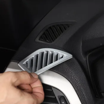 Для BMW 2 серии Седан 2014-2019, ABS Хромированная рамка для внутренней панели автомобиля, крышка Воздуховыпускной рамы, автомобильные Аксессуары  10