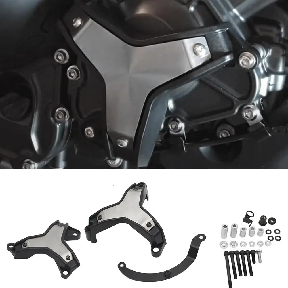 Защитные чехлы для двигателя мотоцикла, Ползунки на раме, Противоаварийная накладка, Защита от падения Для MT-09 MT09 Tracer 9 GT 2021 2022