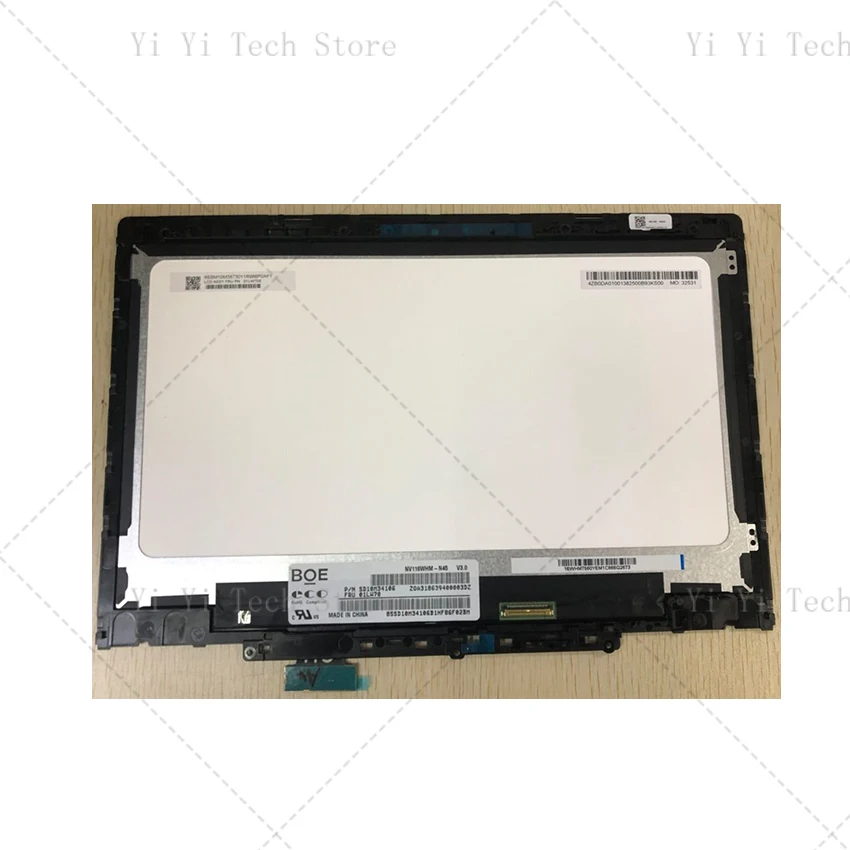 Сенсорный экран для 300e Chromebook 2-го поколения 81 МБ 81QC 82CE MTK LCD в сборе, Дигитайзер, панель дисплея, рамка