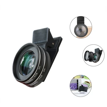 37 мм 15X Макрообъектив 30X 4K HD, профессиональная фотография, Объектив для камеры телефона для ресниц, Ювелирные изделия с бриллиантами, Макро-объектив для смартфона  5