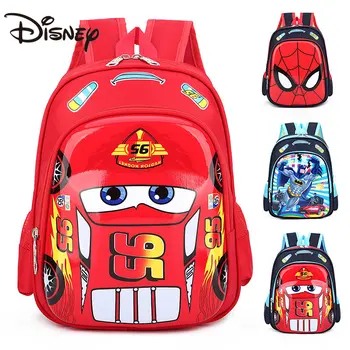 Школьная сумка с рисунком из мультфильма Диснея, 3D жесткий рюкзак в виде ракушки, Детский сад, Человек-паук, Принцесса Айша, Автомобильная сумка  5