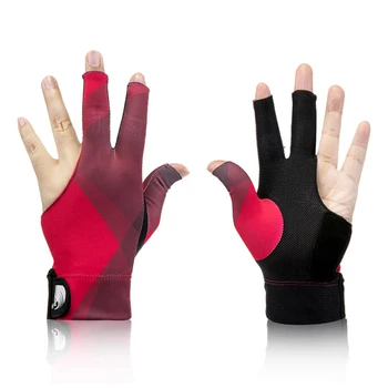 Новые высококачественные 3 пальца для бильярда, Аксессуары для бильярдных перчаток 2020 для левой руки  5