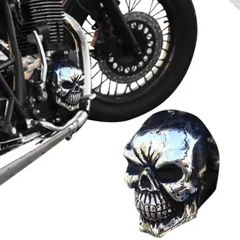 Чехол для рога с черепом мотоцикла, универсальный чехол для колокольчика, череп Зомби, чехол для рога с черепом, аксессуары для мотоциклов для большинства моделей мотоциклов  5