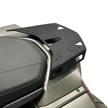 Задняя полка для багажа мотоцикла, дорожная стойка для Honda Goldwing GL1800B F6B 2018-2023, черный алюминиевый сплав  4