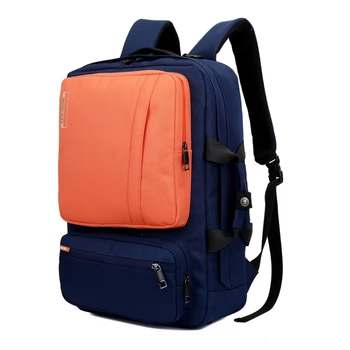Водонепроницаемый Многофункциональный Рюкзак для ноутбука 15,6 17 17,3 дюймов, портфель, сумка на плечо, дорожная школьная сумка для мужчин, женский чехол  2