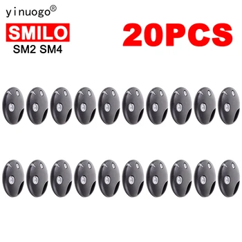20ШТ SMILO SM2 SM4 Гаражные Ворота Пульт Дистанционного Управления 433,92 МГц Подвижный Код Для SMXIS SMX2 OXI OX2 SMXI SMX2R Контроллер Приемника  10