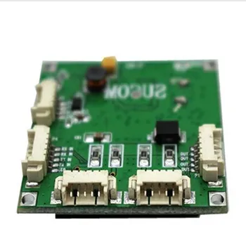 Мини модуль PBCswitch Модуль PBC OEM мини размер 4 Порта Сетевые Коммутаторы Печатная плата мини модуль ethernet switch 10/100 Мбит/с OEM/ODM  5