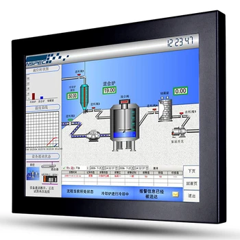 Водонепроницаемый VESA/встроенный 17-дюймовый промышленный VGA HDM-I USB ЖК-монитор с сенсорным экраном  3